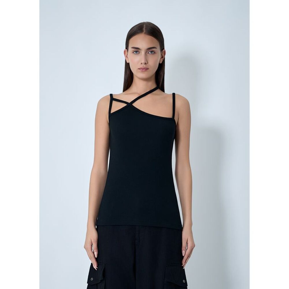 Yohji Yamamoto Women String Detail Camisole - Picture 1 of 6